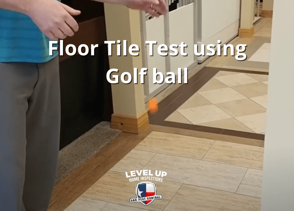 Floor tile test