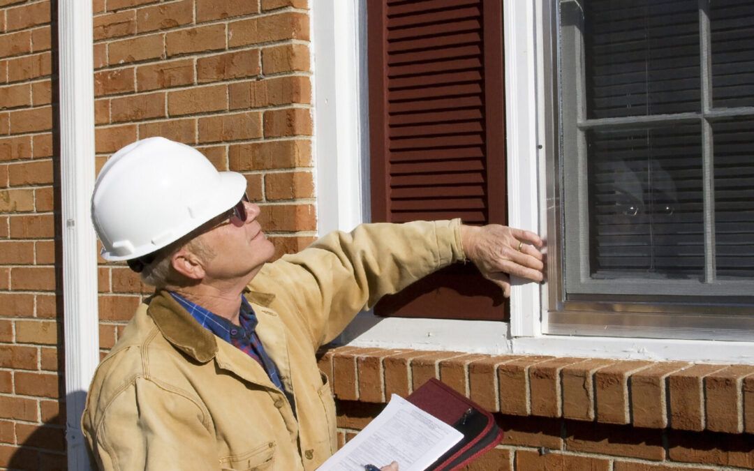 home inspector looking for any house defects