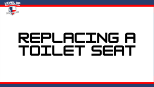 replacing a toilet seat