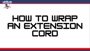 how to wrap an extension cord