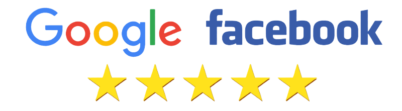 Google and Facebook 5 stars reviews